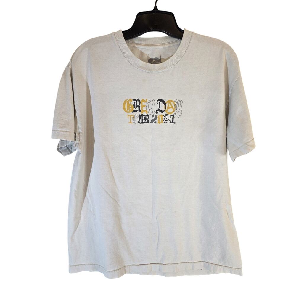 Grey Day Tour 2021 Double Sided Concert T Shirt $uicideboy$ Rap Hip Hop White...